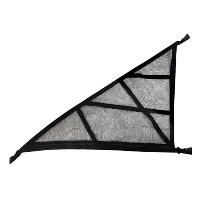 88x59x110cm Car Ceiling Cargo Net Triangle-Shaped Vehicle Ceiling Strong Load-Bearing Pocket 88x59x110cm Car Ceiling Cargo Net Triangle-Shaped Vehicle Ceiling Strong Load-Bearing Pocket